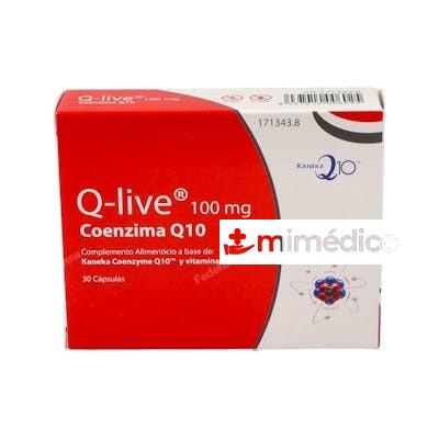 Q-LIVE COQ10 100MG. 30CAP. MARGAN