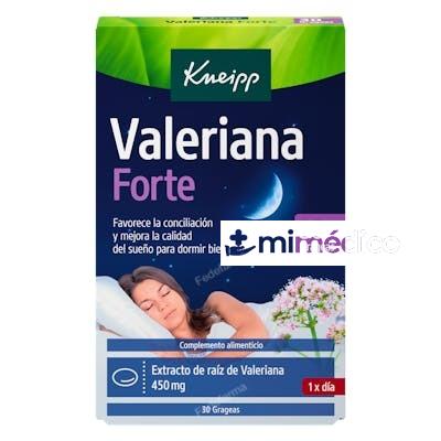 VALERIANA KNEIPP FORTE 30GRAGEAS KNEIPP