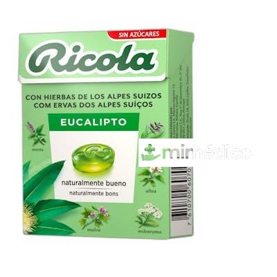 RICOLA CARAMELOS EUCALIPTUS 50GR. S/A RICOLA