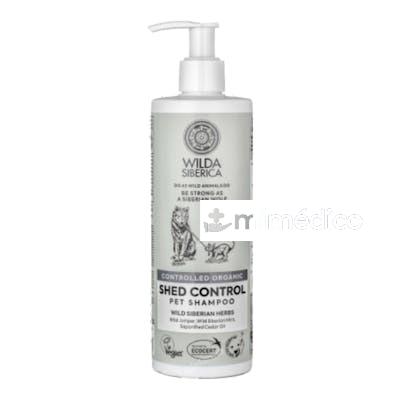 CHAMPU CAIDA DE PELO PARA MASCOTAS 6UDSX400ML. WILDA VETERINARIA