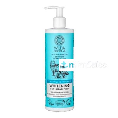 CHAMPU PELO BLANCO PARA MASCOTAS 6UDSX400ML. WILDA VETERINARIA