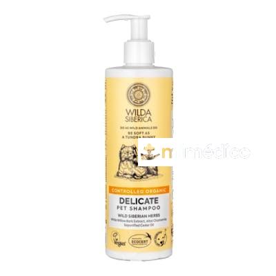 CHAMPU DELICADO PARA MASCOTAS 6UDSX400ML. WILDA VETERINARIA