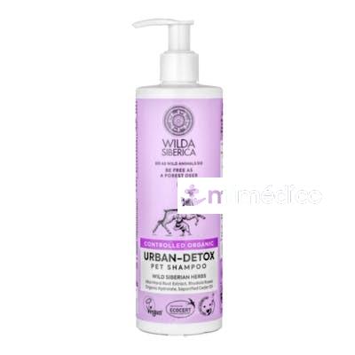 CHAMPU URBAN-DETOX PARA MASCOTAS 6UDSX400ML. WILDA VETERINARIA