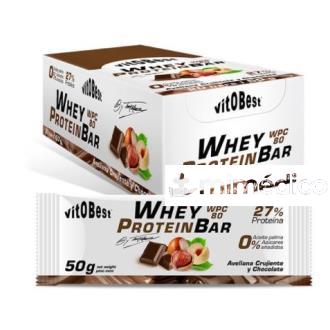 BARR. WHEY BAR TORREBLANCA CHOCO BLANCO CITRICOS (20UDS.)  VITOBEST