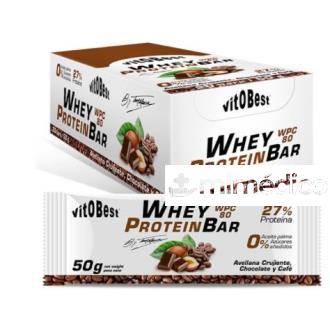 BARR. WHEY BAR TORREBLANCA CHOCOLATE CAFE (20 UDS.) VITOBEST