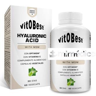 ACIDO HIALURONICO CON MSM 60VCAP.** VITOBEST