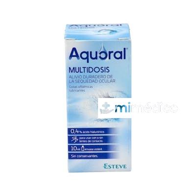 AQUORAL GOTAS LUBRICANTES MULTIDOSIS 10ML. ESTEVE