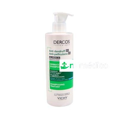 DERCOS CHAMPU ANTICASPA CABELLO GRASO 400ML. VICHY