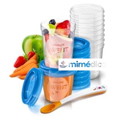 SET RECIPIENTES COMIDA 10+10UD. SCF721/20 AVENT