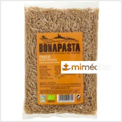 FIDEOS DE ESPELTA BLANCOS 500GR. ECO BONAPASTA