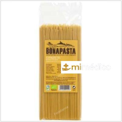 ESPAGUETIS DE TRIGO BLANCOS 500GR. ECO BONAPASTA