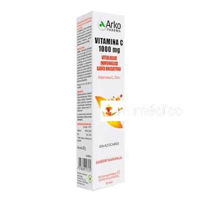ARKOVITAL VITAMINA C 1000MG 20COMP EFERVESCENTES. ARKOPHARMA