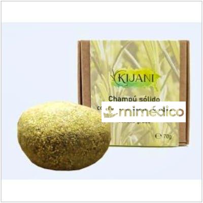 CHAMPU SOLIDO CABELLO GRASO ROMERO Y ORTIGA 70GR. KIJANI