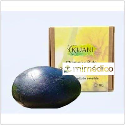 CHAMPU SOLIDO CABELLO SENSIBLE CARBON ACTIVADO 70G KIJANI