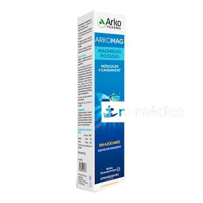 ARKOVITAL MAGNESIO+POTASIO 18COMP EFERVESCENTES. ARKOPHARMA