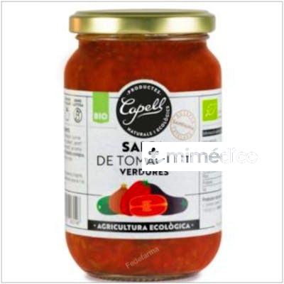 SALSA DE TOMATE HORTALIZAS SAMFAINA 6UDSX350G ECO CAPELL