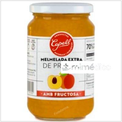 MERMELADA DE MELOCOTON CON FRUCTOSA 400GR. CAPELL