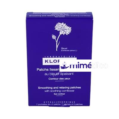 PARCHES DESFATIGANTES DE OJOS ACIANO 7PARES KLORANE