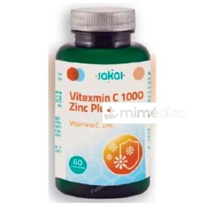 VITEXMIN C 1000 + ZINC PLUS 60COMP. SAKAI