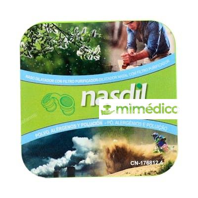 NASDIL+FILTRO DILATADOR NASAL ALERGIAS 1UD+24FILTR NASDIL
