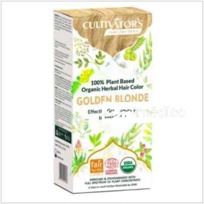 RUBIO DORADO TINTE ORGANICO 100GR. ECOCERT CULTIVATORS
