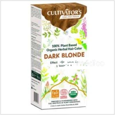 RUBIO OSCURO TINTE ORGANICO 100GR. ECOCERT CULTIVATORS