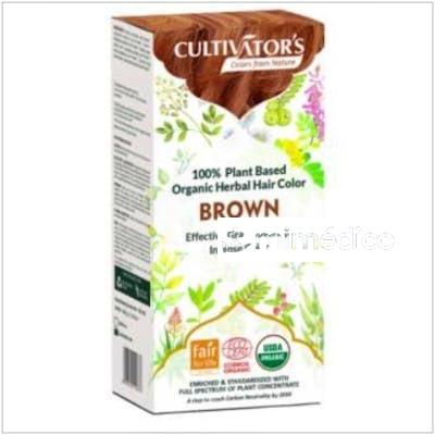 CASTANO DORADO TINTE ORGANICO 100GR. ECOCERT CULTIVATORS