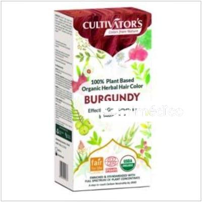 BORGOÑA TINTE ORGANICO 100GR. ECOCERT CULTIVATORS
