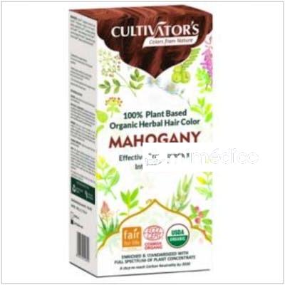 CAOBA TINTE ORGANICO 100GR. ECOCERT CULTIVATORS