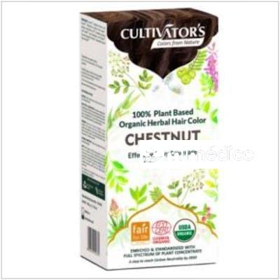 CASTANO TINTE ORGANICO 100GR. ECOCERT CULTIVATORS