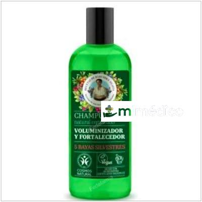 CHAMPU VOLUMINIZADOR Y FORTALECEDOR 260ML. VEGAN AGAFIA