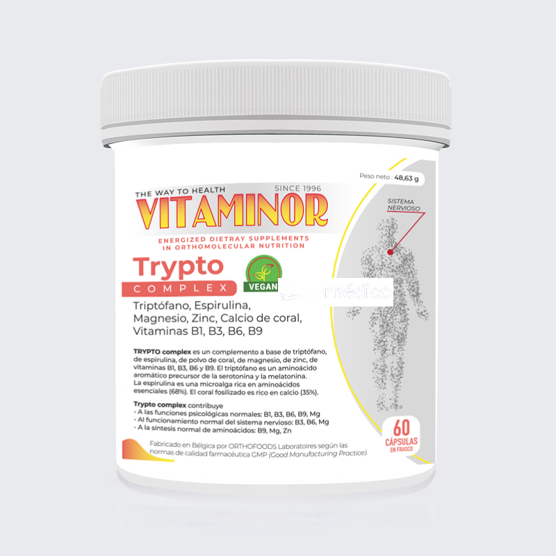 TRYPTO COMPLEX 60 CAPS VITAMINOR