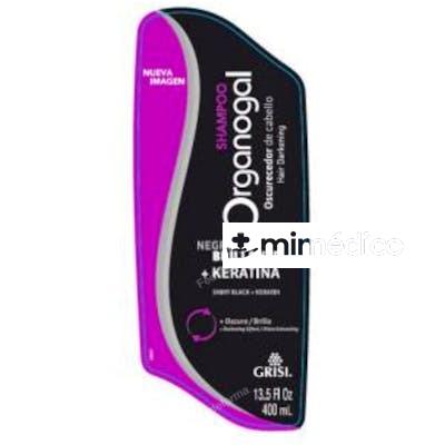 CHAMPU ORGANOGAL OSCURECEDOR DE CABELLO 400ML. GRISI