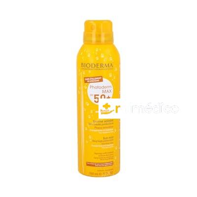 PHOTODERM MAX BRUME SPF50+ SPRAY TRANSPARENTE 150M BIODERMA