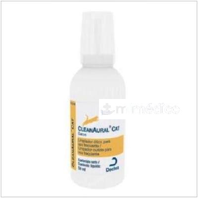 CLEANAURAL  LIMPIEZA DE OIDOS  GATOS 50ML. DECHRA VETERINARIA