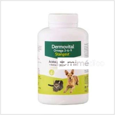 DERMOVITAL OMEGA 3-6-9 PERROS Y GATOS 300CAP. STANGEST VETERINARIA