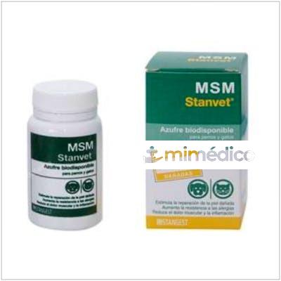 MSM PERROS Y GATOS 60COMP. STANGEST VETERINARIA