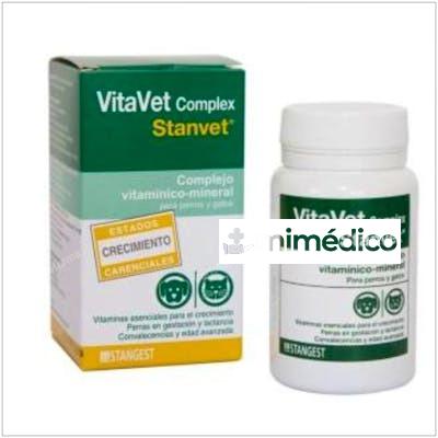 VITAVET COMPLEX PERROS Y GATOS 60COMP. STANGEST VETERINARIA