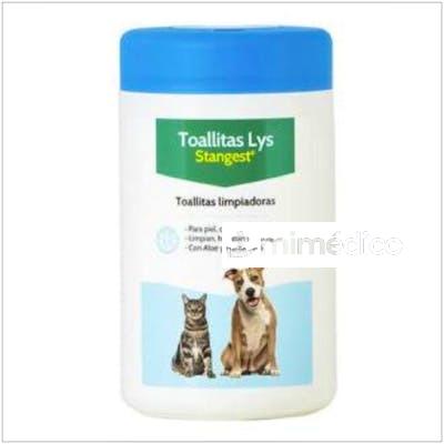 TOALLITAS LYS PIEL OJOS OIDOS PERROS Y GATOS 120UD STANGEST VETERINARIA