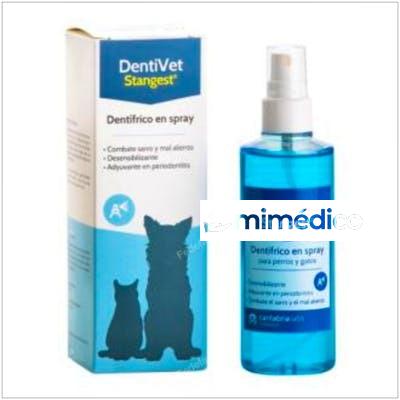 DENTIVET PROTECCION TOTAL PERROS Y GATOS SPRAY 125 STANGEST VETERINARIA