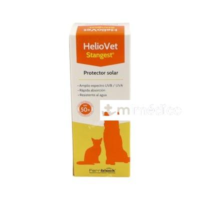HELIOVET SOLAR SPF 50+ PERROS Y GATOS CREMA 50ML. STANGEST VETERINARIA