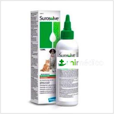 SUROSOLVE LIMPIADOR OTICO LIQUIDO 125ML. ELANCO VETERINARIA