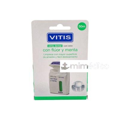 VITIS CINTA DENTAL FLUOR/MENTA 50METROS VITIS