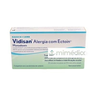 VIDISAN ALERGIA CON ECTOIN 20MONODOSIS BAUSCH + LOMB