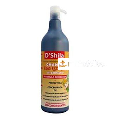 CHAMPU VITAMINADO ED. ESCOLAR ( PARASITOS) 1L. DSHILA