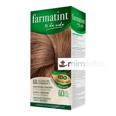 FARMATINT GEL 6D RUBIO OSCURO DORADO 135ML. FARMATINT