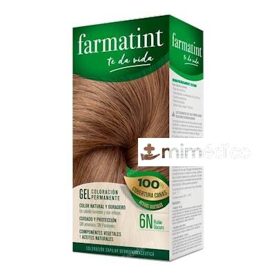 FARMATINT GEL 6N RUBIO OSCURO 135ML. FARMATINT