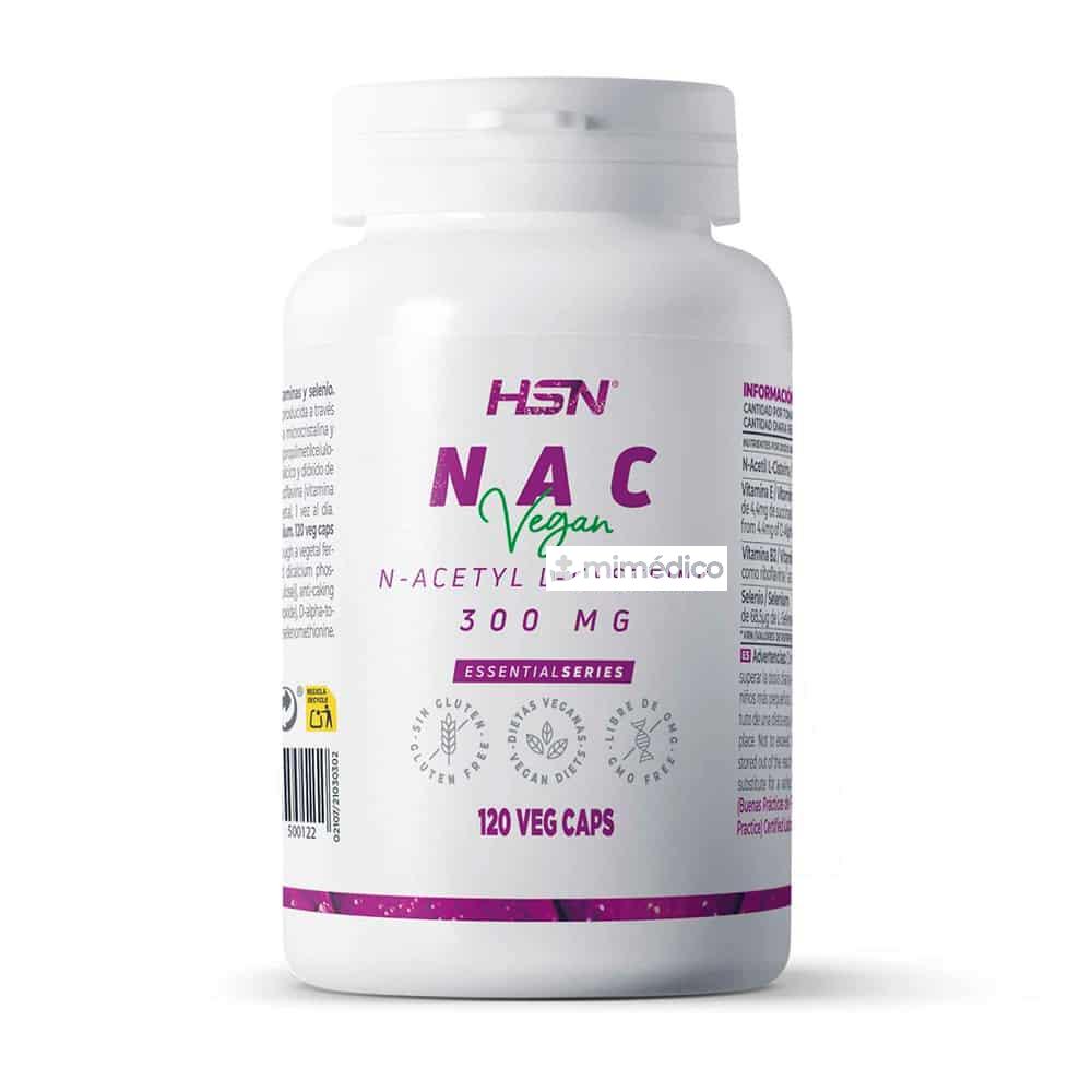 NAC (N-ACETIL-L-CISTEINA) 300MG 240 CAPS. DE HSN
