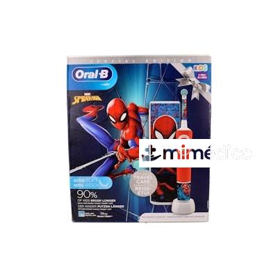 CEPILLO RECARGABLE VITALITY KIDS BOX SPIDERMAN  ORAL B