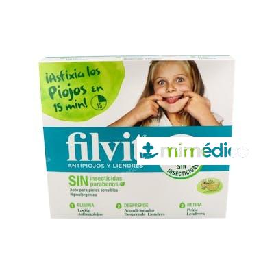 FILVIT KIT DIMETICONA LOCION+ACONDICIONADOR+PEINE FILVIT